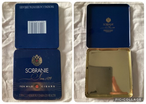 Sobranie cigar tin - sobranie,