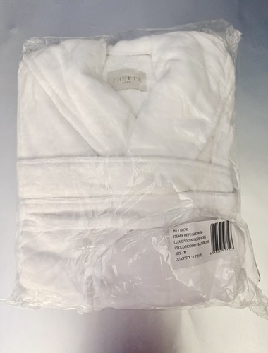 Frette bathrobe white ultra - frette,