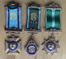 3 x RAOB Buffalo Masonic Diamond Jubilee Lodge 9936 Medals Brother M Cotterill