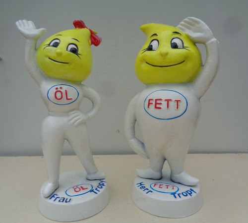 Pair heavy cast metal - pair,