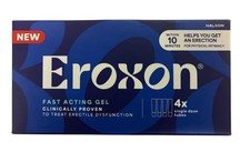 Eroxon Fast Acting Erection StimGel 4x Single Dose Tubes Exp 9/26 or later.