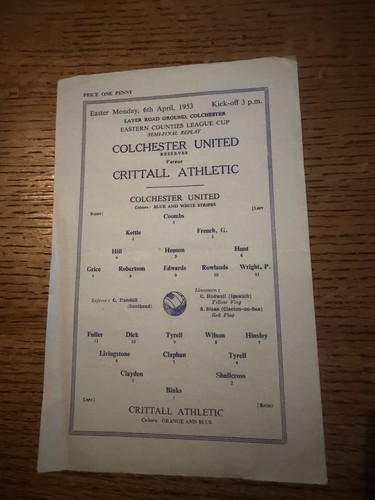 Colchester united reserves - colchester,