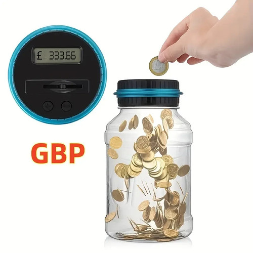 Automatic piggy bank large - piggy,