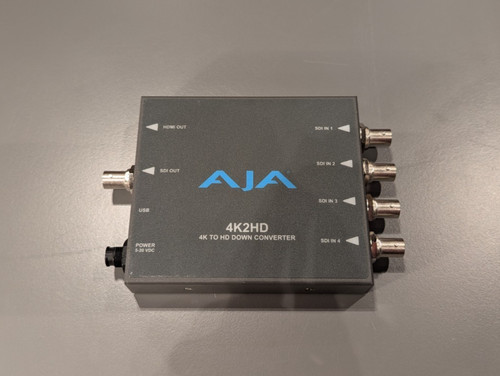 Aja 4k2hd mini converter - converter,