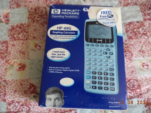 Hewlett packard 49g graphic - hewlett,