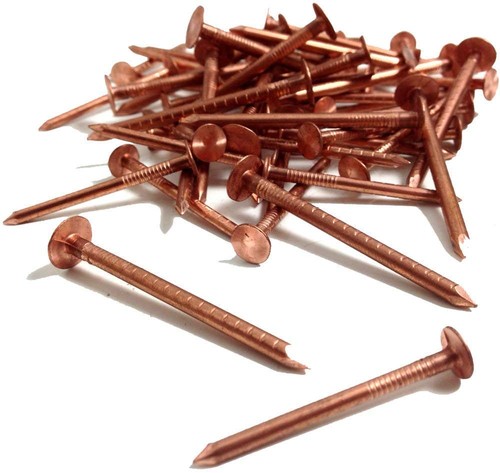 Copper clout nails roofing - nails, ~
