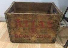 Atlas Beverages CRATE BOX Rare