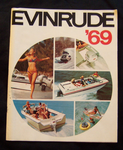 Vintage 1967 evinrude outboard - vintage,