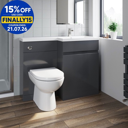 1100 bathroom vanity unit - 1100, mm