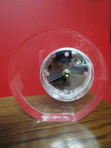 Crystal travel clock - crystal,