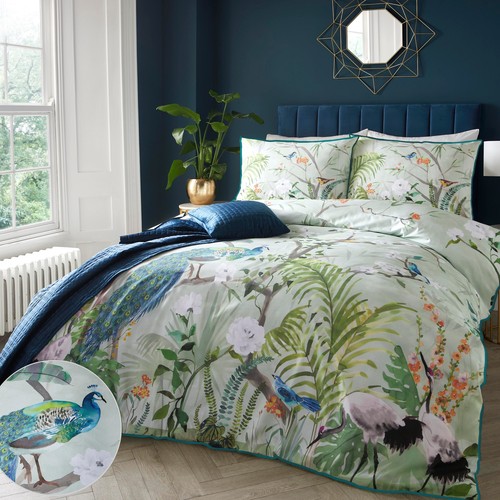 Peacock duvet cover 100 - duvet,