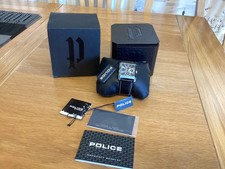 Vintage police men's watch