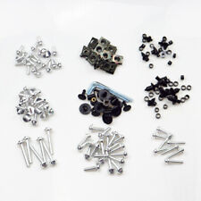 Motorcycle Bodywork Silver Fairing Screws Bolt Nuts Kit For Harley Honda Kawaski
