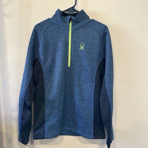 Spyder zip knit heathered - 1/2,