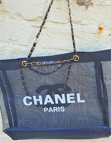 Chanel mesh handbag shoulder - handbag,