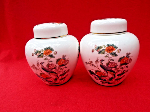 Wedgwood pair small - wedgwood, ginger