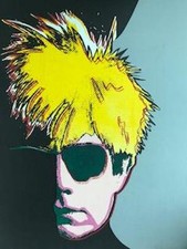 ANDY WARHOL by STEVE KAUFMAN