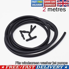 200cm 2m x 4mm ID EPDM Windscreen Wiper Washer Jet RUBBER Tube Pipe Hose UKSELL