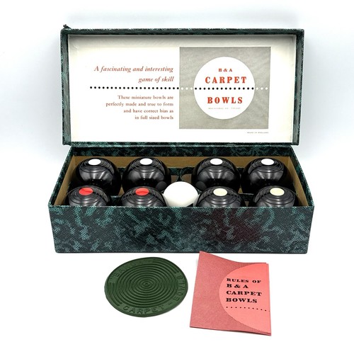 Vintage carpet bowls - carpet,