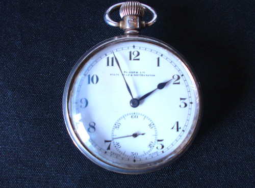 Solid silver top wind - wind, pocket