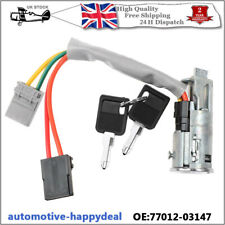 For VAUXHALL VIVARO RENAULT TRAFIC PRIMASTAR IGNITION LOCK BARREL SWITCH 2 KEYS