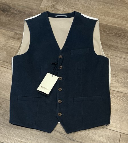 Men navy blue - barbour, slim
