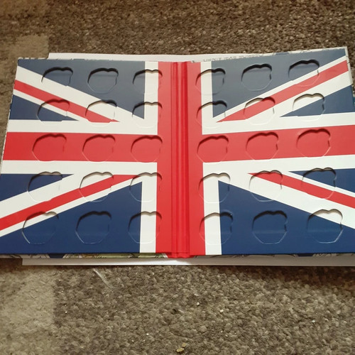 50p coin album fifty - album, pence