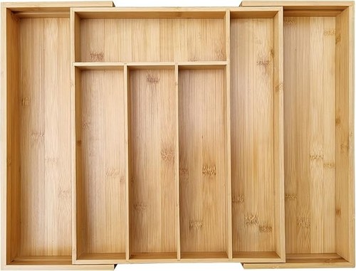 Bamboo drawer dividers - bamboo,