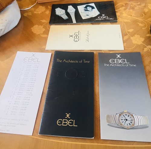 Ebel vintage collector - ebel, collector’s