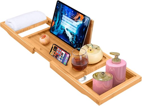 Extendable bathroom shelf - bathroom,