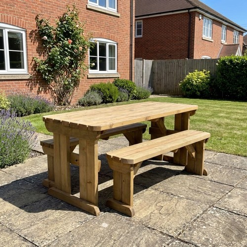 Picnic table bench set outdoor - picnic,