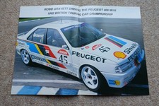 Peugeot 405 Mi16 Poster 1992