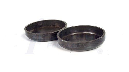 Solid brass castor cups - brass,
