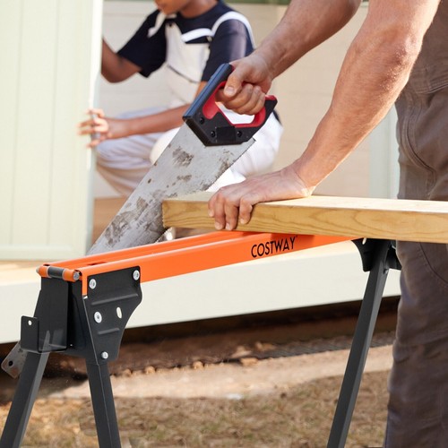 Pack foldable saw horses - foldable,