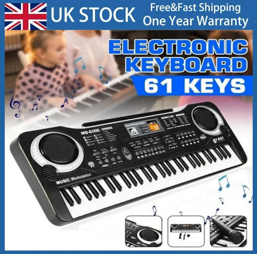 Kids piano keyboard keys - kids, 61