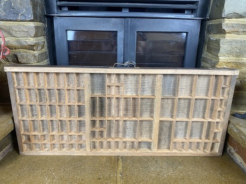 Vintage letterpress wood - letterpress,