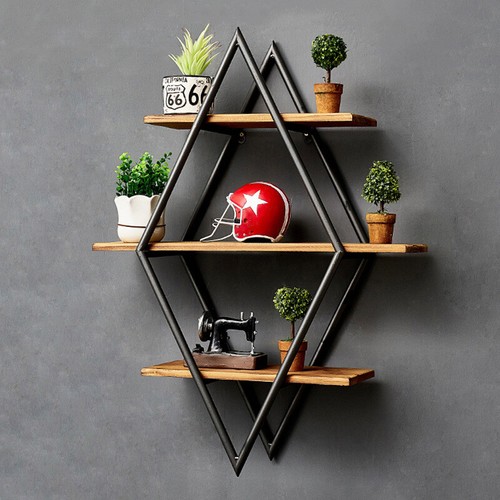 Retro tier wood floating - retro,