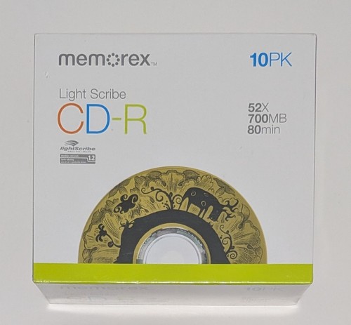 Memorex pack lightscribe - 10-pack,