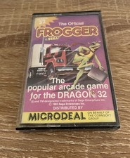 FROGGER - MICRODEAL / SEGA - DRAGON 32 - Rare Official Version 