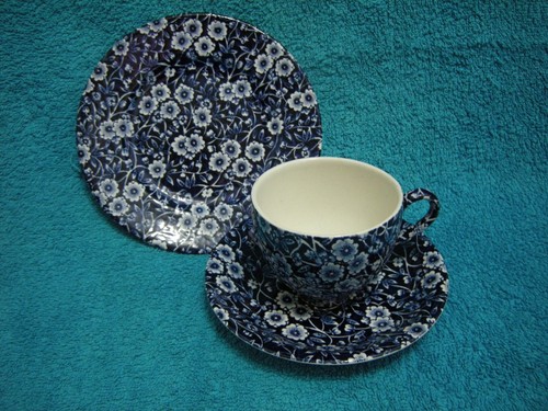 Burleigh ware calico - burleigh, trio