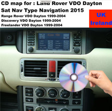 2015 SAT NAV DISC MAP VDO DAYTON FOR LAND ROVER - NAVIGATION CD UK & IRELAND