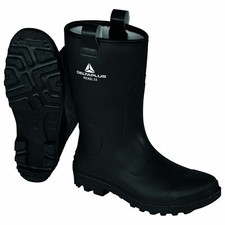 Delta Plus Fur Lined Thermal Work Steel Toe Cap Safety Wellington Boots Wellies