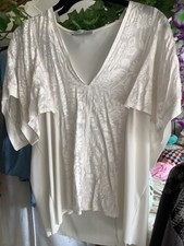 Womens UK Size 10 Zara White