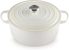 Le Creuset Signature Enamelled Cast Iron Round Casserole Dish With Lid, 28 cm,