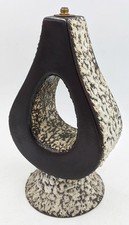 WEST GERMAN VINTAGE ROTH KERAMIK FAT LAVA POTTERY LAMP c1960's