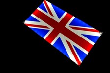 UNITED KINGDOM LED SIGN 31CM 24V FLAG PLATE FOR CAR TRUCK TIPPER HOPPER WAGON