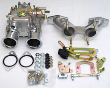 45 DCOE carb carburettor kit MGB GT inc manifold and twin cable link mgb kit