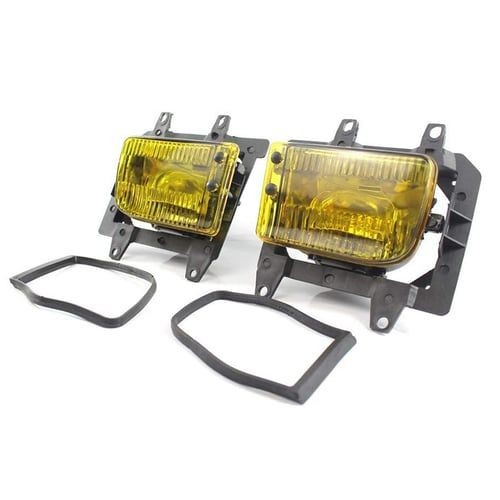 Yellow amber fog lights set - yellow/,