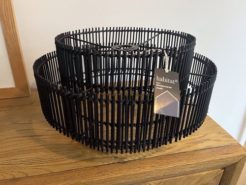 Habitat black bamboo pendant - habitat,
