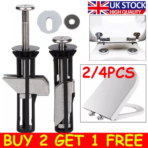4pcs toilet fixing screws - 4pcs,